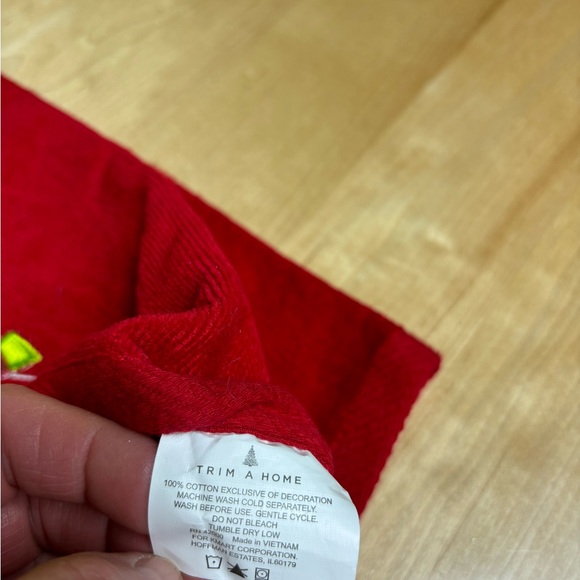 TRIM A HOME snowman with red towel new - Picture 5 of 7
